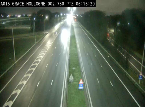 Caméra trafic Belgique - Grâce-Hollogne - E42, jonction avec A604, direction Loncin/Aéroport de Liège -  BK 3.2