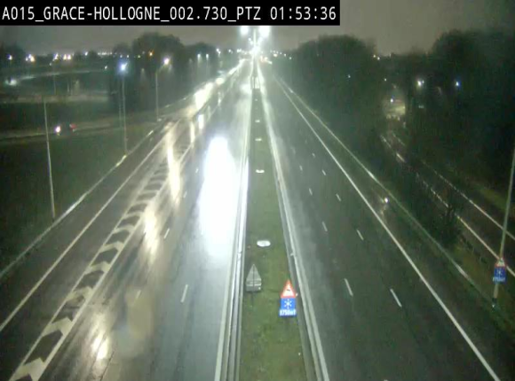 <h2>Caméra trafic Belgique - Grâce-Hollogne - E42, jonction avec A604, direction Loncin/Aéroport de Liège -  BK 3.2</h2>