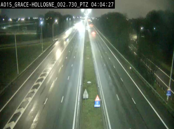 <h2>Caméra trafic Belgique - Grâce-Hollogne - E42, jonction avec A604, direction Loncin/Aéroport de Liège -  BK 3.2</h2>