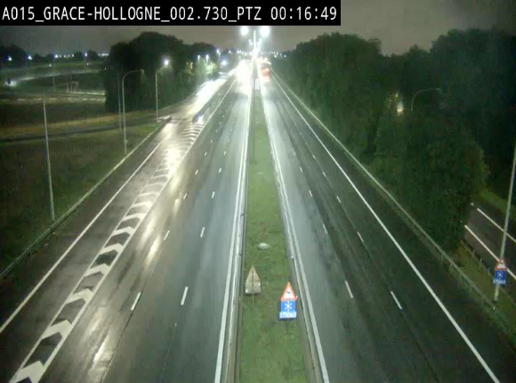 <h2>Caméra trafic Belgique - Grâce-Hollogne - E42, jonction avec A604, direction Loncin/Aéroport de Liège -  BK 3.2</h2>