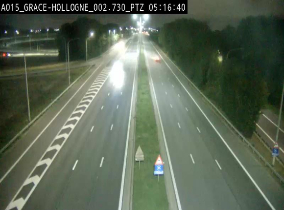 <h2>Caméra trafic Belgique - Grâce-Hollogne - E42, jonction avec A604, direction Loncin/Aéroport de Liège -  BK 3.2</h2>