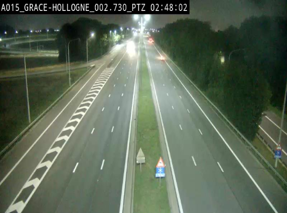 <h2>Caméra trafic Belgique - Grâce-Hollogne - E42, jonction avec A604, direction Loncin/Aéroport de Liège -  BK 3.2</h2>