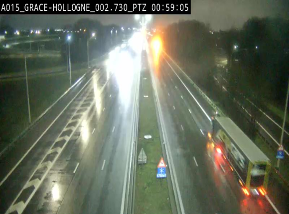 <h2>Caméra trafic Belgique - Grâce-Hollogne - E42, jonction avec A604, direction Loncin/Aéroport de Liège - BK 3.2</h2>