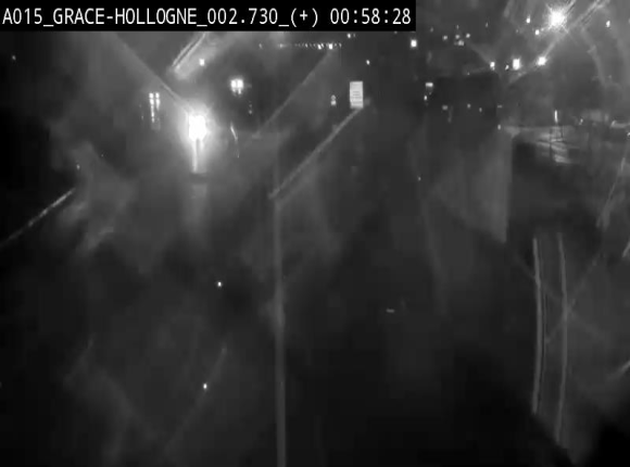 <h2>Webcam E42/A15 à Grâce-Hollogne, à proximité de la jonction avec l'A604. Vue orientée vers Namur</h2>