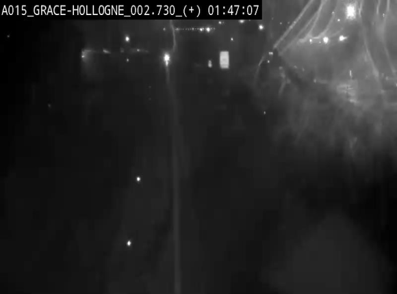 <h2>Webcam E42/A15 à Grâce-Hollogne, à proximité de la jonction avec l'A604. Vue orientée vers Namur</h2>