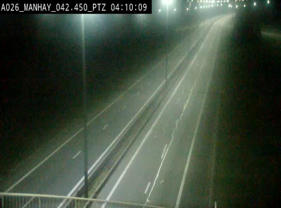 <h2>Webcam autoroute A26/E25 à hauteur de Manhay, à la jonction avec la N651 en direction de Liège - BK 42.4</h2>