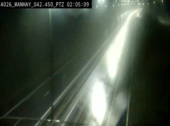 <h2>Webcam autoroute A26/E25 à hauteur de Manhay, à la jonction avec la N651 en direction de Liège - BK 42.4</h2>