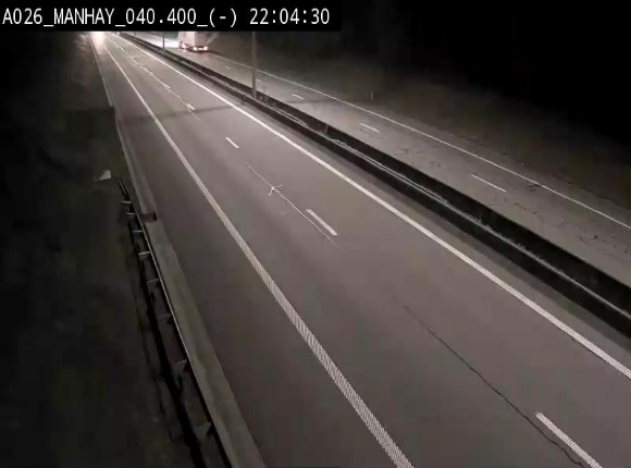 <h2>Webcam autoroute A26/E25 à hauteur de Manhay, après la jonction avec la N651 en direction de Liège - BK 40.4</h2>