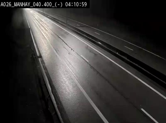 <h2>Webcam autoroute A26/E25 à hauteur de Manhay, après la jonction avec la N651 en direction de Liège - BK 40.4</h2>