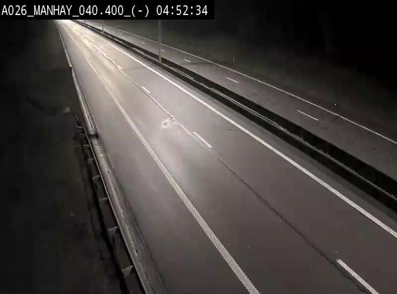 <h2>Webcam autoroute A26/E25 à hauteur de Manhay, après la jonction avec la N651 en direction de Liège - BK 40.4</h2>
