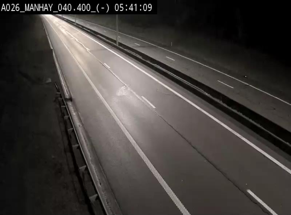 <h2>Webcam autoroute A26/E25 à hauteur de Manhay, après la jonction avec la N651 en direction de Liège - BK 40.4</h2>