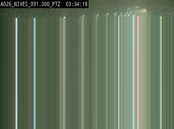 <h2>Webcam autoroute A26/E25 à hauteur de Vaux-sur-Sûre (Nives), à la jonction avec la N848 en direction de Liège - BK 91,3</h2>
