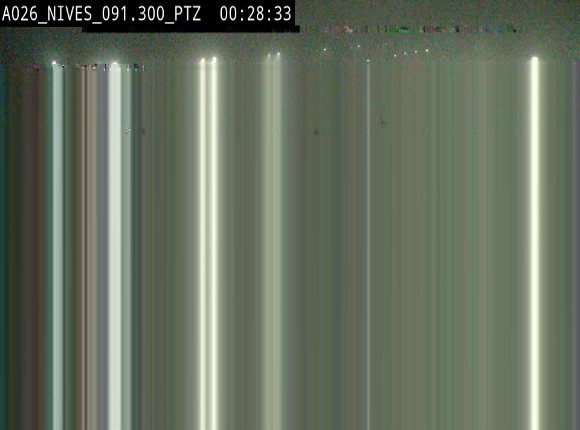 <h2>Webcam autoroute A26/E25 à hauteur de Vaux-sur-Sûre (Nives), à la jonction avec la N848 en direction de Liège - BK 91,3</h2>
