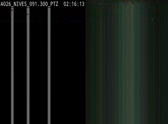 <h2>Webcam autoroute A26/E25 à hauteur de Vaux-sur-Sûre (Nives), à la jonction avec la N848 en direction de Liège - BK 91,3</h2>