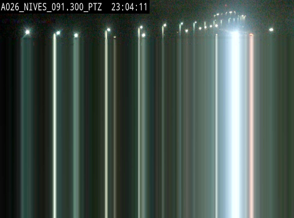 <h2>Webcam autoroute A26/E25 à hauteur de Vaux-sur-Sûre (Nives), à la jonction avec la N848 en direction de Liège - BK 91,3</h2>