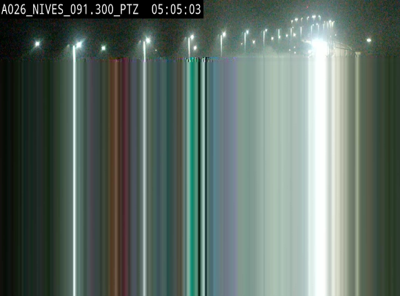 <h2>Webcam autoroute A26/E25 à hauteur de Vaux-sur-Sûre (Nives), à la jonction avec la N848 en direction de Liège - BK 91,3</h2>