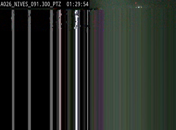 <h2>Webcam autoroute A26/E25 à hauteur de Vaux-sur-Sûre (Nives), à la jonction avec la N848 en direction de Liège - BK 91,3</h2>