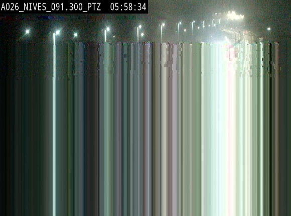 <h2>Webcam autoroute A26/E25 à hauteur de Vaux-sur-Sûre (Nives), à la jonction avec la N848 en direction de Liège - BK 91,3</h2>