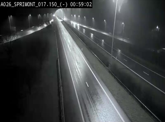 <h2>Webcam E25 (A26) à hauteur de Sprimont en direction de Liège et en provenance de Bastogne</h2>