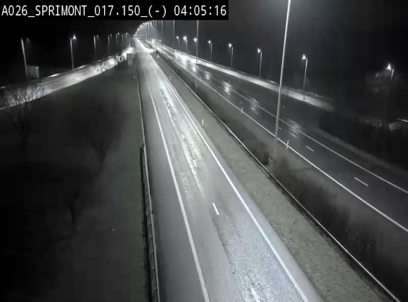 <h2>Webcam E25 (A26) à hauteur de Sprimont en direction de Liège et en provenance de Bastogne</h2>