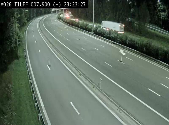 <h2>Webcam autoroute A26/E25 à Esneux, en Belgique en direction Luxembourg - BK 7.9</h2>