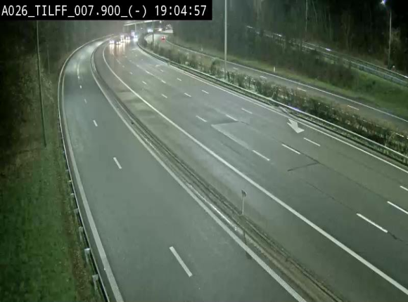 Webcam autoroute A26/E25 à Esneux, en Belgique en direction Luxembourg - BK 7.9