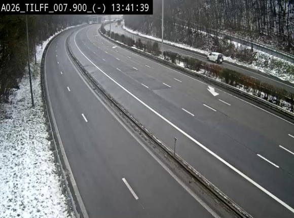 <h2>Webcam autoroute A26/E25 à Esneux, en Belgique en direction Luxembourg - BK 7.9</h2>