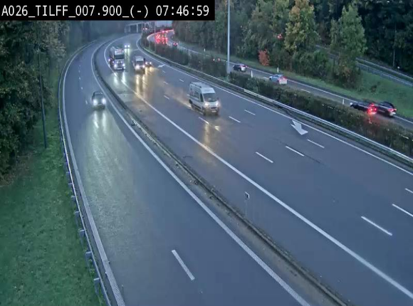 <h2>Webcam autoroute A26/E25 à Esneux, en Belgique en direction Luxembourg - BK 7.9</h2>