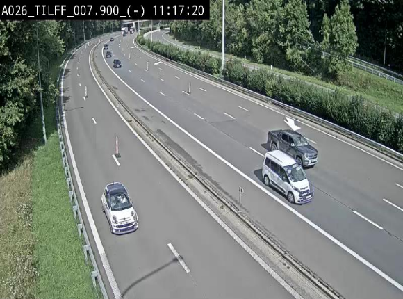<h2>Webcam autoroute A26/E25 à Esneux, en Belgique en direction Luxembourg - BK 7.9</h2>