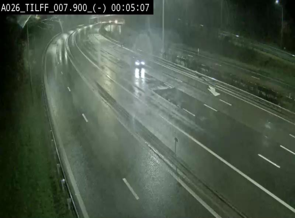 <h2>Webcam autoroute A26/E25 à Esneux, en Belgique en direction Luxembourg - BK 7.9</h2>