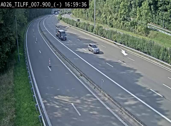 <h2>Webcam autoroute A26/E25 à Esneux, en Belgique en direction Luxembourg - BK 7.9</h2>