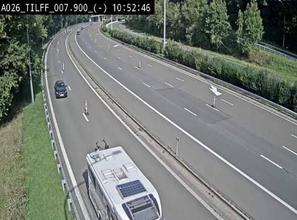<h2>Webcam autoroute A26/E25 à Esneux, en Belgique en direction Luxembourg - BK 7.9</h2>