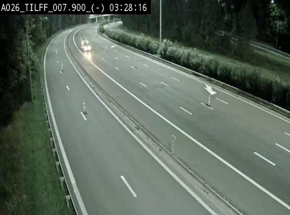 <h2>Webcam autoroute A26/E25 à Esneux, en Belgique en direction Luxembourg - BK 7.9</h2>