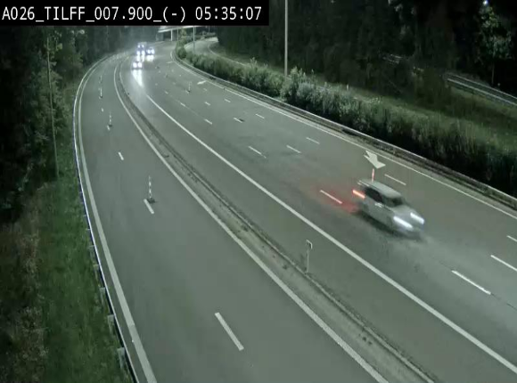 <h2>Webcam autoroute A26/E25 à Esneux, en Belgique en direction Luxembourg - BK 7.9</h2>