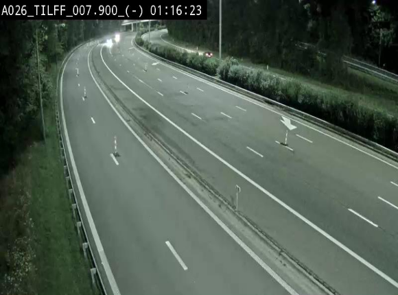 Webcam autoroute A26/E25 à Esneux, en Belgique en direction Luxembourg - BK 7.9