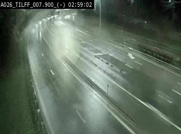 Webcam autoroute A26/E25 à Esneux, en Belgique en direction Luxembourg - BK 7.9