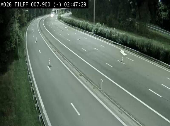 <h2>Webcam autoroute A26/E25 à Esneux, en Belgique en direction Luxembourg - BK 7.9</h2>
