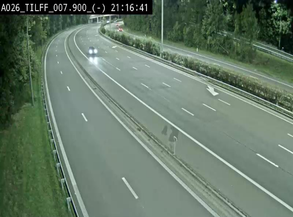 <h2>Webcam autoroute A26/E25 à Esneux, en Belgique en direction Luxembourg - BK 7.9</h2>