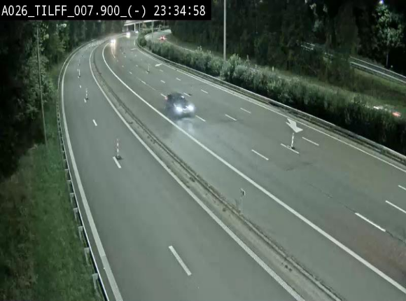 <h2>Webcam autoroute A26/E25 à Esneux, en Belgique en direction Luxembourg - BK 7.9</h2>