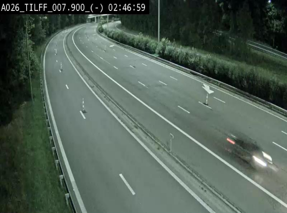 <h2>Webcam autoroute A26/E25 à Esneux, en Belgique en direction Luxembourg - BK 7.9</h2>