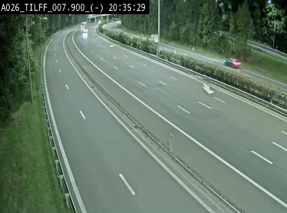<h2>Webcam autoroute A26/E25 à Esneux, en Belgique en direction Luxembourg - BK 7.9</h2>
