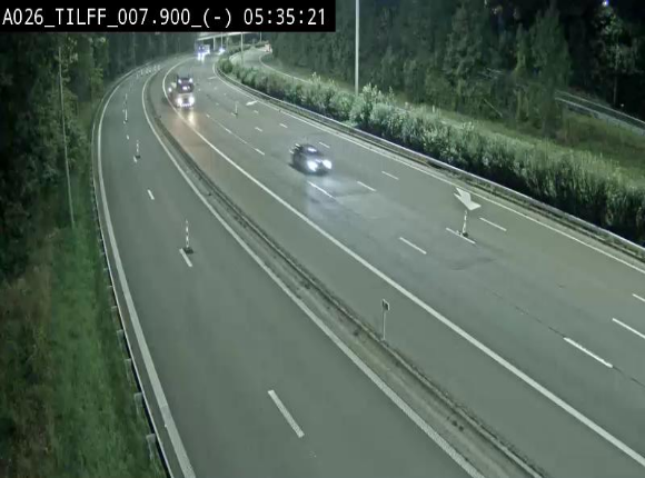 <h2>Webcam autoroute A26/E25 à Esneux, en Belgique en direction Luxembourg - BK 7.9</h2>