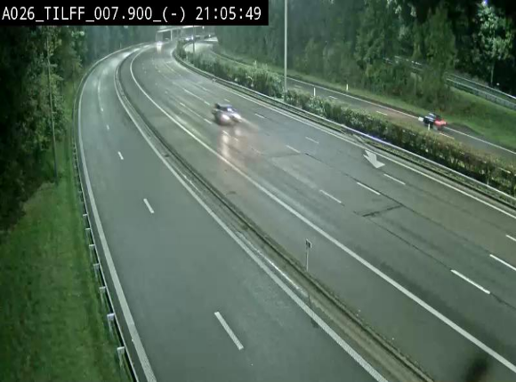 <h2>Webcam autoroute A26/E25 à Esneux, en Belgique en direction Luxembourg - BK 7.9</h2>