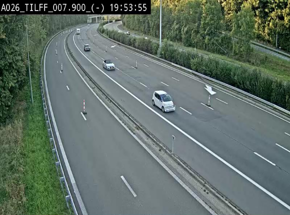 <h2>Webcam autoroute A26/E25 à Esneux, en Belgique en direction Luxembourg - BK 7.9</h2>