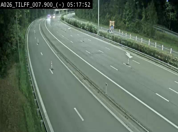<h2>Webcam autoroute A26/E25 à Esneux, en Belgique en direction Luxembourg - BK 7.9</h2>
