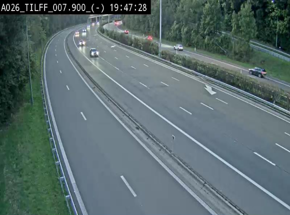 <h2>Webcam autoroute A26/E25 à Esneux, en Belgique en direction Luxembourg - BK 7.9</h2>