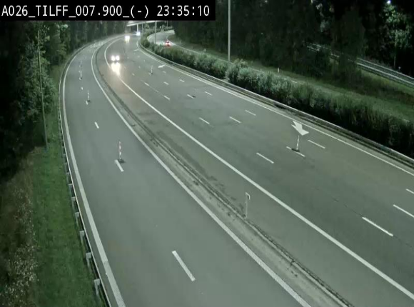 <h2>Webcam autoroute A26/E25 à Esneux, en Belgique en direction Luxembourg - BK 7.9</h2>