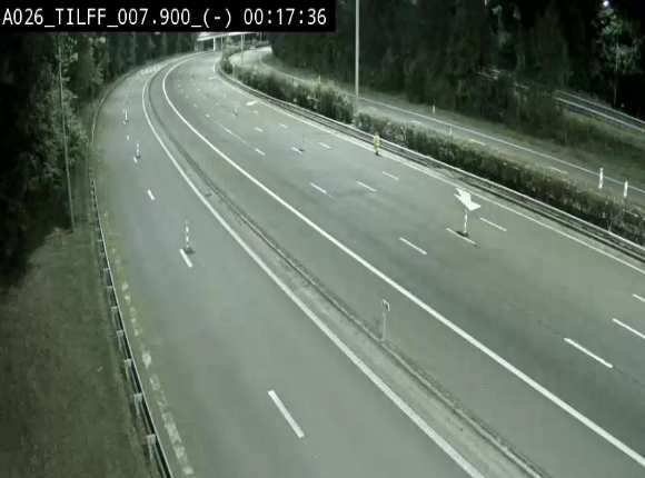 <h2>Webcam autoroute A26/E25 à Esneux, en Belgique en direction Luxembourg - BK 7.9</h2>
