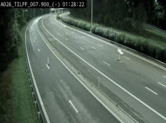 <h2>Webcam autoroute A26/E25 à Esneux, en Belgique en direction Luxembourg - BK 7.9</h2>
