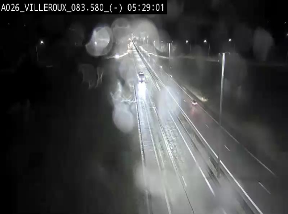 <h2>Webcam autoroute A26/E25 à hauteur de Vaux-sur-Sûre, à la jonction avec la N85 en direction de Liège - BK 83.6</h2>